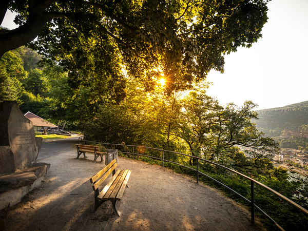 Gedenkstein Liselotte von der Pfalz auf dem Philosophenweg