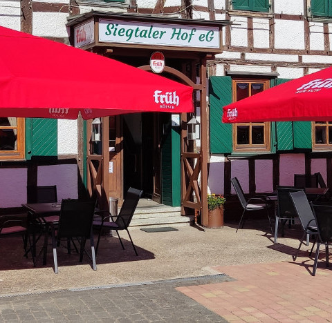 Außengastronomie Siegtaler Hof