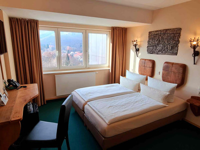 Hasseröder Burghotel in Wernigerode - Doppelzimmer