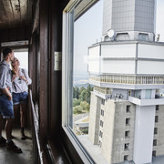 Aussichtsplattform auf dem Großen Feldberg