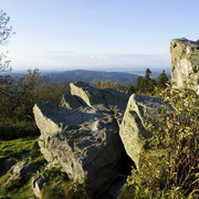 Der Brunhildisfelsen auf dem Feldbergplateau