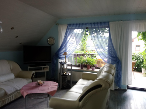 Wohnzimmer/Panoramafenster