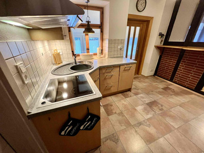 Ferienhaus Hüttenblick - Ferienwohnung Seidenglanz in Harzgerode OT Straßberg - Küche