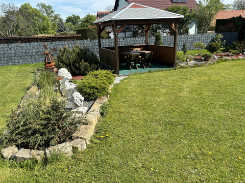 Gartenhaus für gemütliche Grillabende