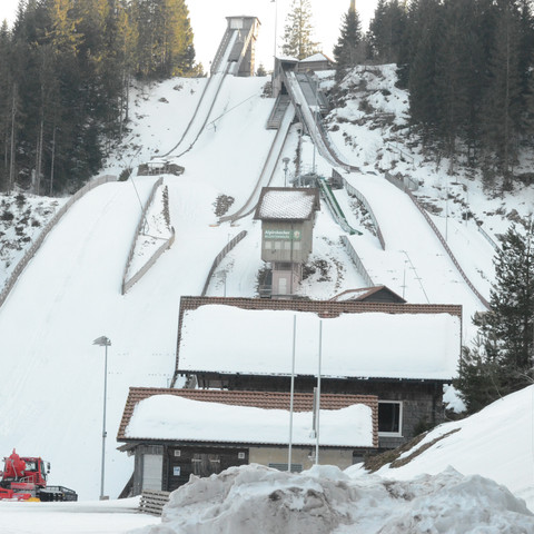Grosse Ruhesteinschanze Exklusive Entdeckungstour Skisprungschanze Winter