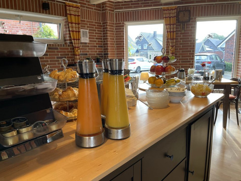 Pension Altes Wasserwerk - Frühstücksbuffet