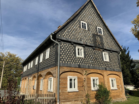 Ferienhaus während der Sanierung