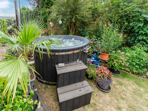 Fewo "Bei Bille und Jan" - Hot Tub Garten