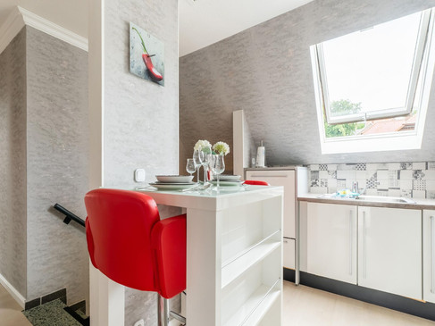 Fewo "Bei Bille und Jan" - Küche Wohnung OG