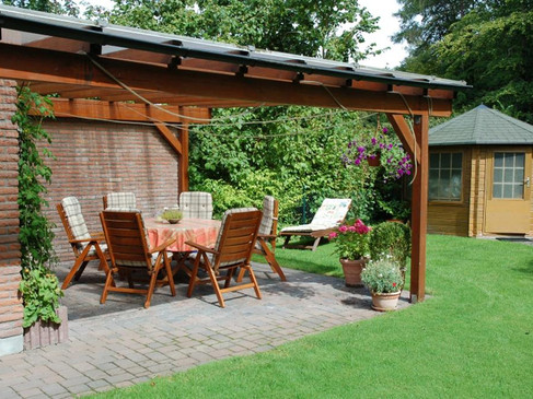 Fewo Aaltine - Terrasse