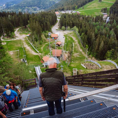 Exklusive Entdeckungstour Grosse Ruhesteinschanze Besichtigung Exklusive Entdeckungstour Grosse Ruhesteinschanze Besichtigung