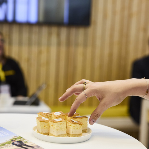 IMEX 2024 Eierschecke am Dresden Stand bei der IMEX 2024Eierschecke at the Dresden stand at IMEX 2024