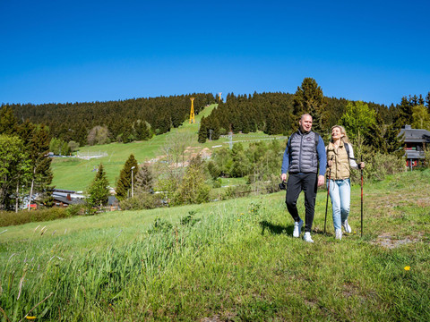 Wandern auf dem Fichtelberg