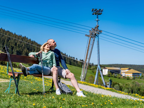 Wandern auf dem Fichtelberg