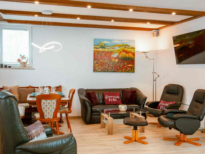 Harzbesucher in Sankt Andreasberg - Beispielwohnung - Wohnzimmer