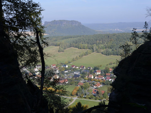 OT Pfaffendorf mit Lilienstein