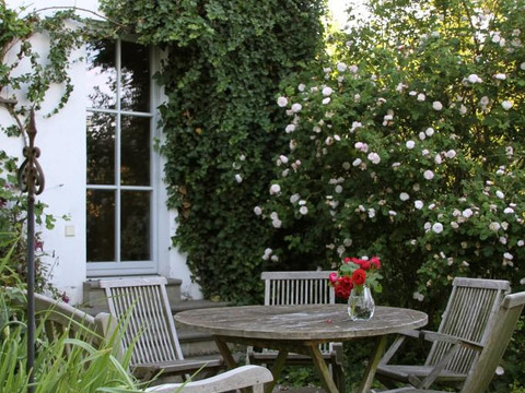 Sitzgruppe im Garten