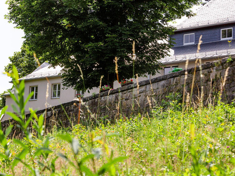 Sicht auf das Haus Seeblick