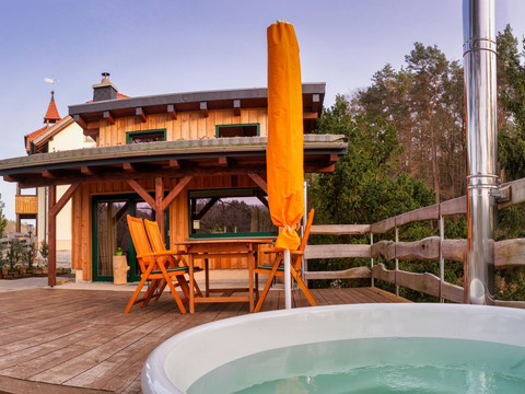 Ferienhaus Siebenschläfer mit Pool