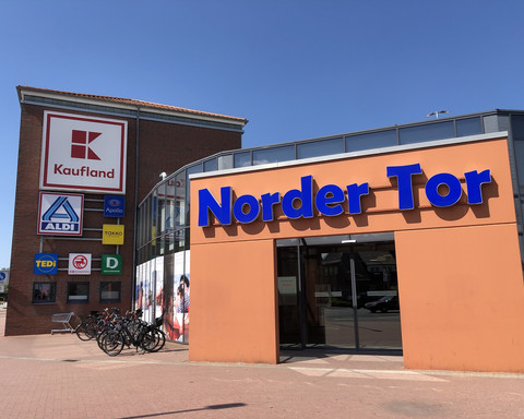 Einkaufszentrum Norder Tor außen