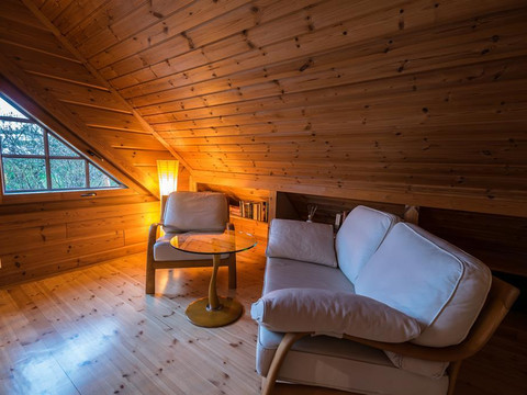 Leseecke in der Galerie