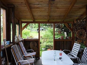 überdachter Freisitz