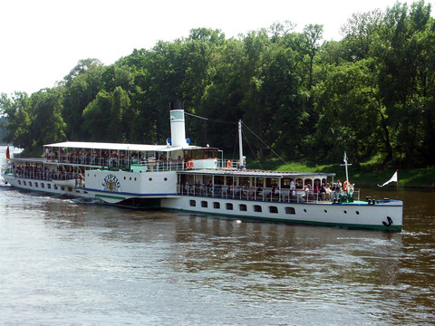 Elberaddampfer Leipzig