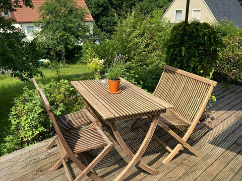 Entspannen unterm Sonnenschirm