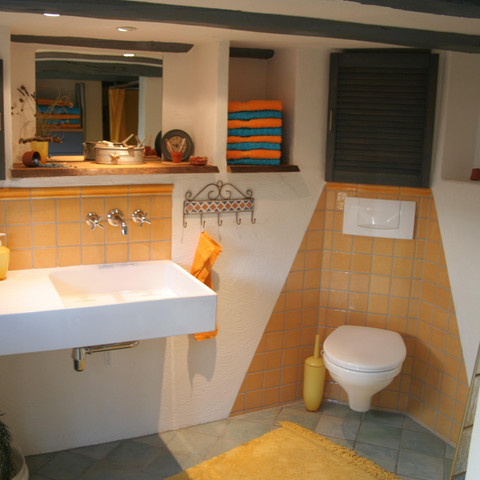 Mediterranes Tageslichtbad m Infrarotheizung