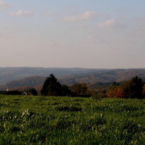 Siegtalblick und Burgruine Windeck