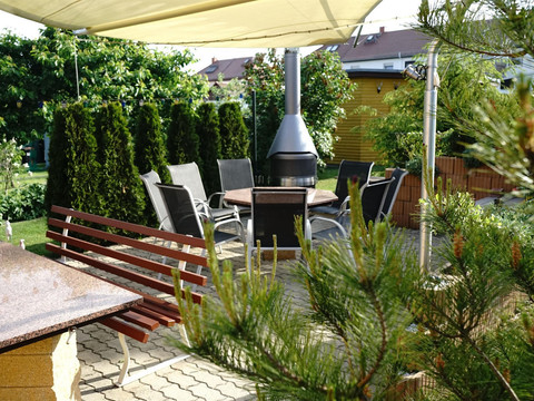 Sitzecke mit Grillmöglichkeit