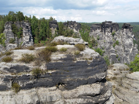 Blick von Bastei