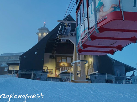 nur ca. 25 min entfernt, der Fichtelberg