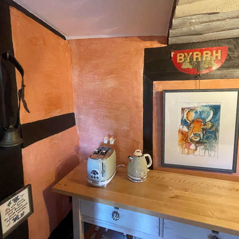 Retro-Design an Kunst, Aquarell Sabine Hilscher