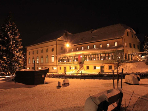 Gasthof Hertigswalde im Winter