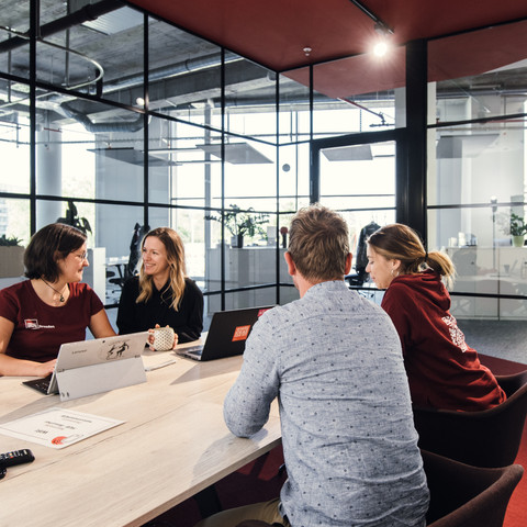 Onstage meeting room