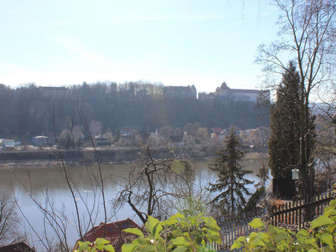 Festung Märcz - Elbblick