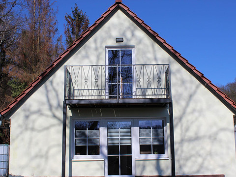 Festung Märcz - Balkon