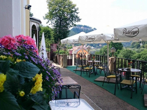 Terrasse vom Hotel Lindenhof