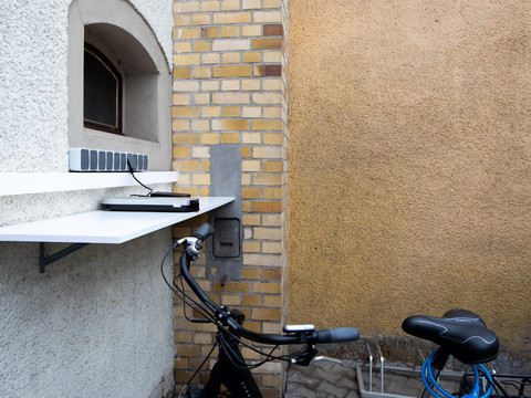 Lademöglichkeit für Fahrräder