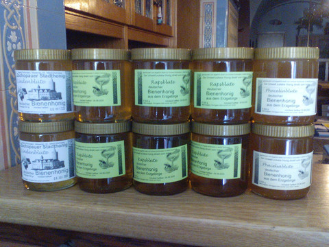 Unser Honigsortiment