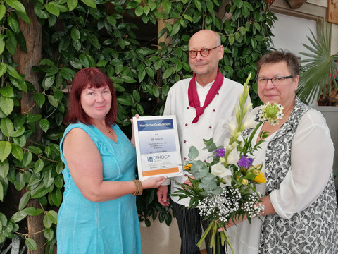 35 Jahre Brückenschänke Sebnitz: Andreas und Bärbe