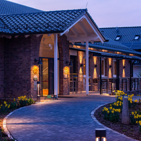 Gut Heckenhof Eingangsbereich