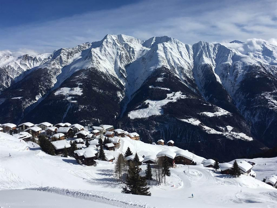 Lage neben der Bahn "Riederalp West"