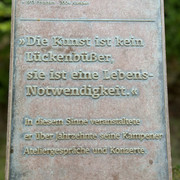 Kunststele Siegward Sprotte