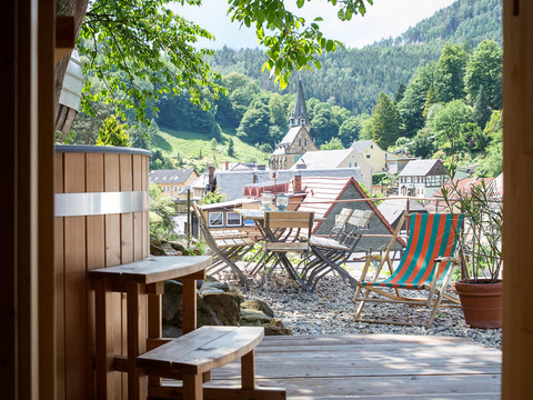 Terrasse mit Ausblick