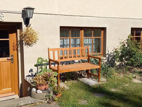 separater Eingang zu den Gästzimmern