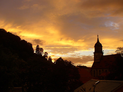 Abenstimmung über Königstein