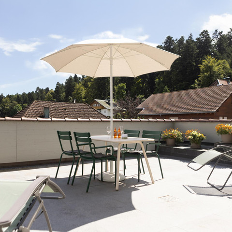 Dachterrasse Doppelzimmer Villa Beer 1