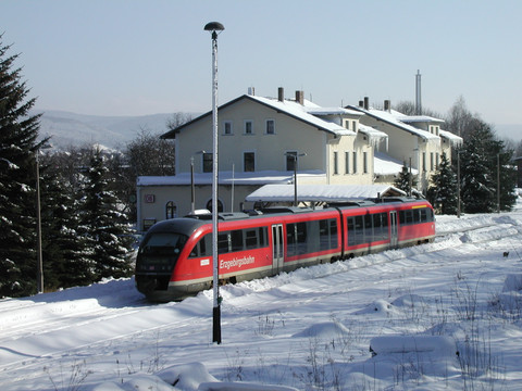 Am Bahnhof Olbernhau